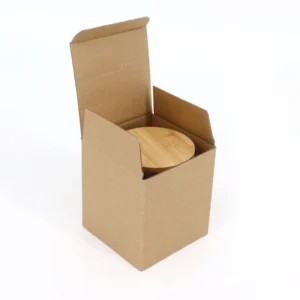 kraft candle gift box
