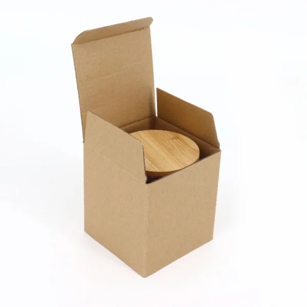 kraft candle gift box