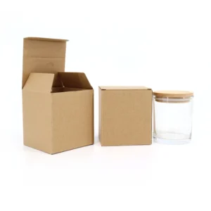 kraft paper candle box