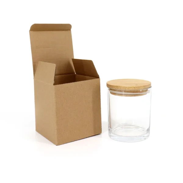 kraft paper candle gift box