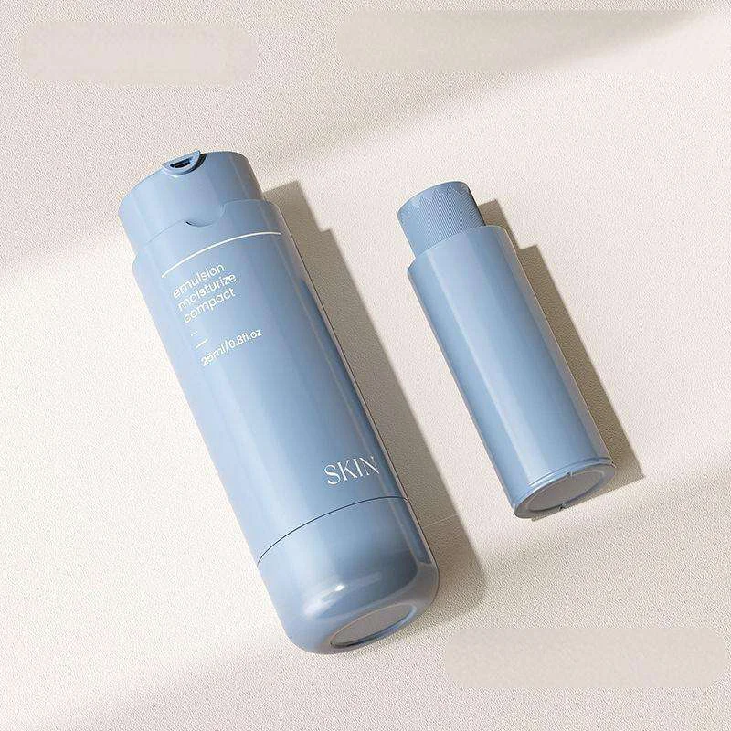 olive green airless cosmetic bottle packaging