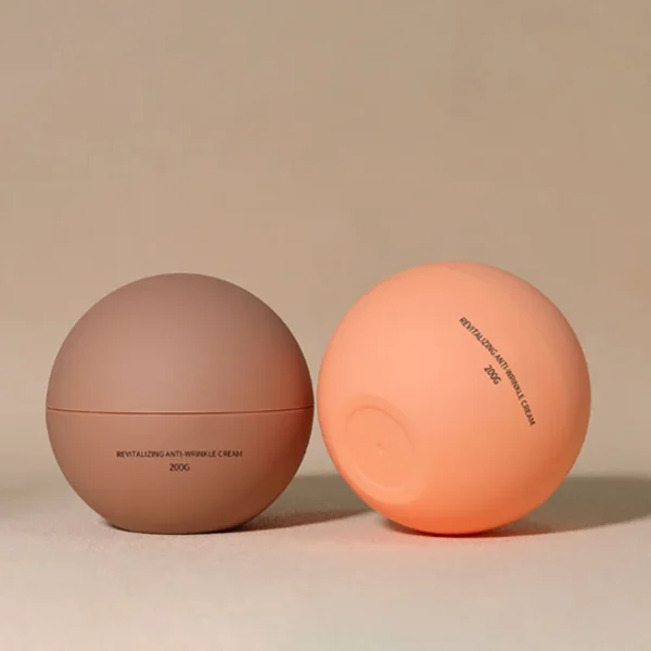 luxury ball shape cosmetic containers