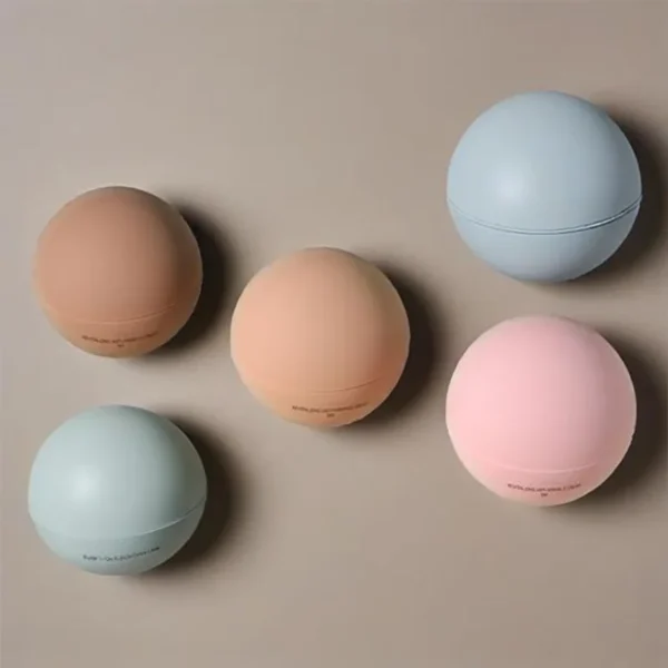 matte colored PP plastic makeup jars