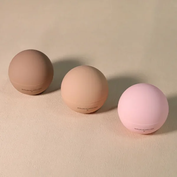 matte plastic cosmetic screw top container