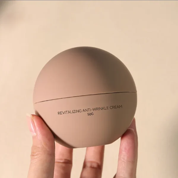 matte PP ball shape cosmetic jar