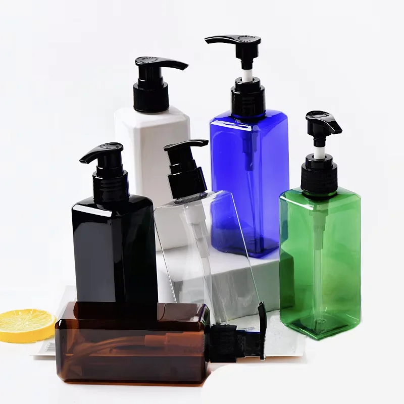 PET plastic body lotion pump bottle