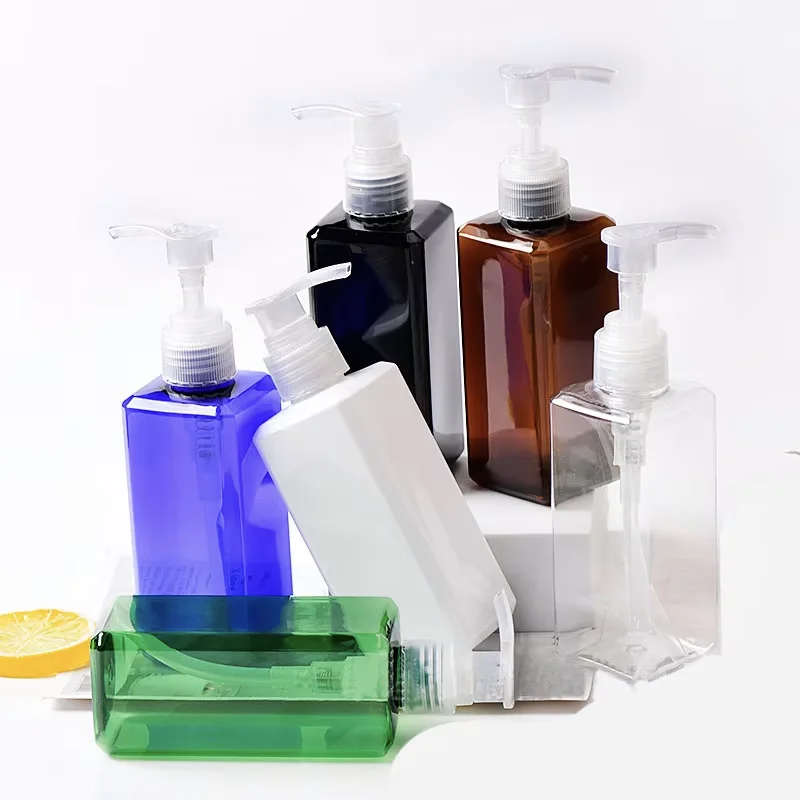 PET plastic shampoo pump dispenser