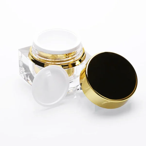 refillable acrylic cosmetic container