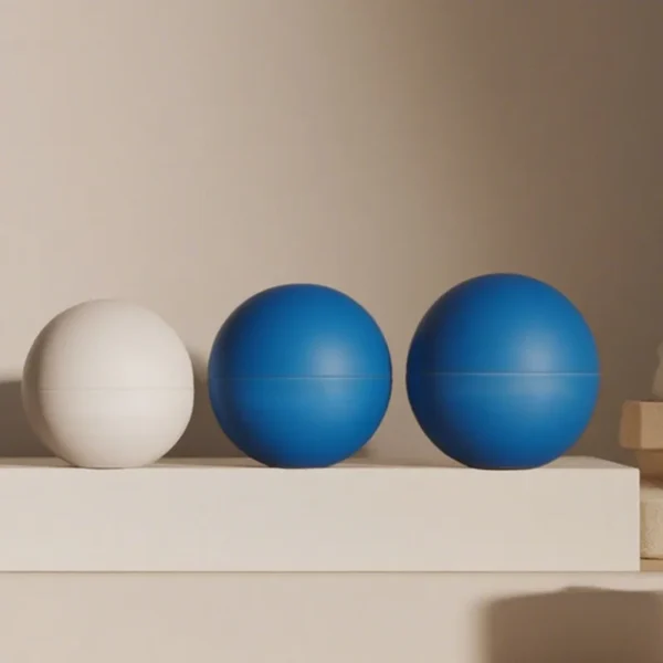 round ball cosmetic cream jars