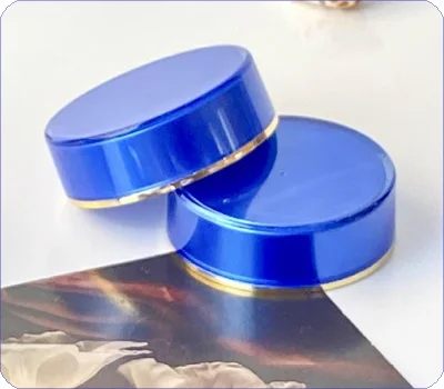 round plastic screw on cap