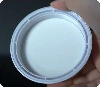 screw top acrylic cosmetic cream container