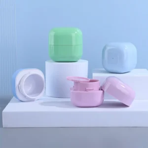 square shaped PP double walled jars