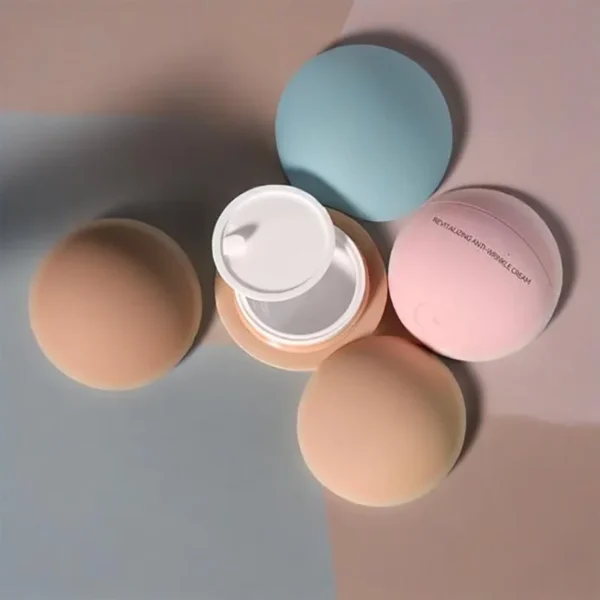 unique ball shape cosmetic containers