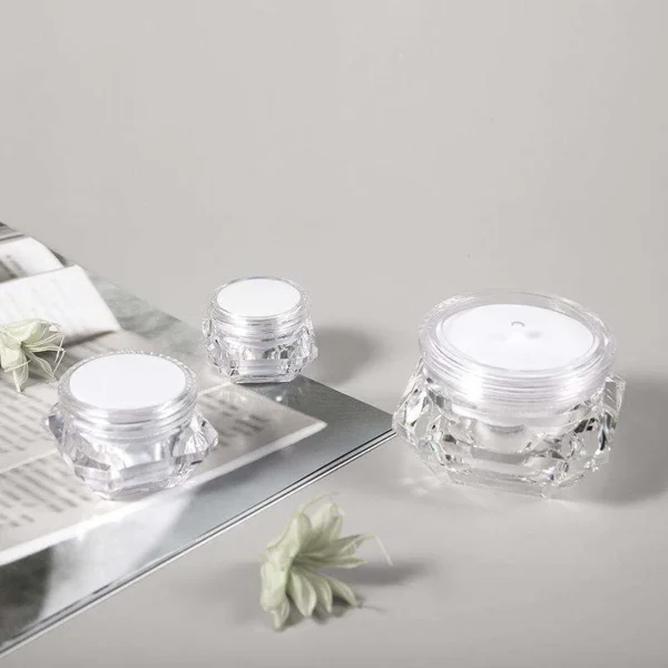wholesale clear acrylic cream jars