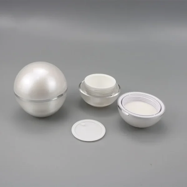 wholesale round acrylic cosmetic containers