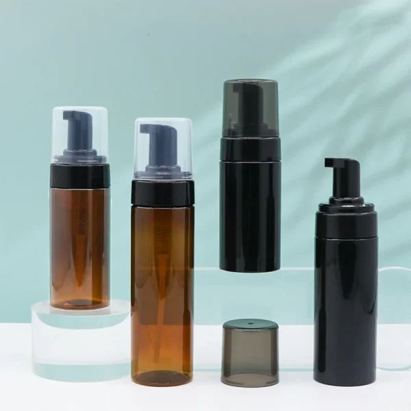 amber foaming hand soap dispenser