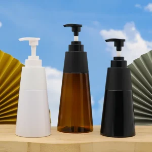 cone shape lotion dispenser bottles