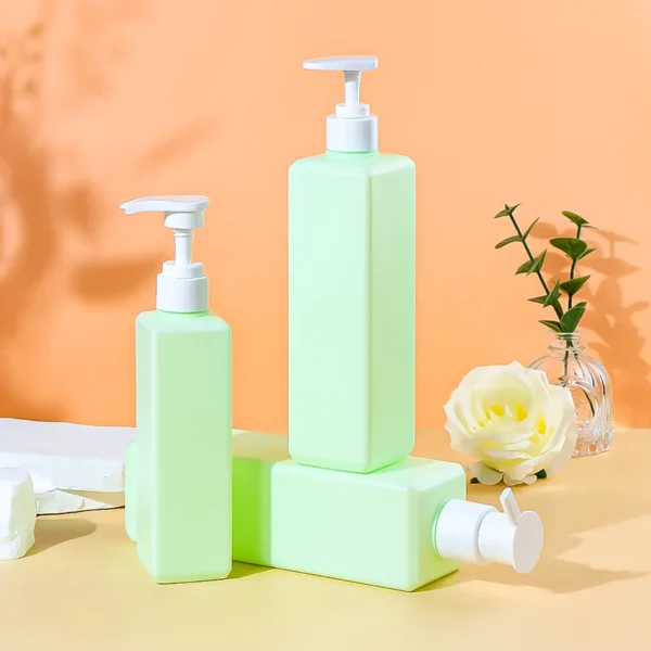 eco-friendly pump bottles for shampoo