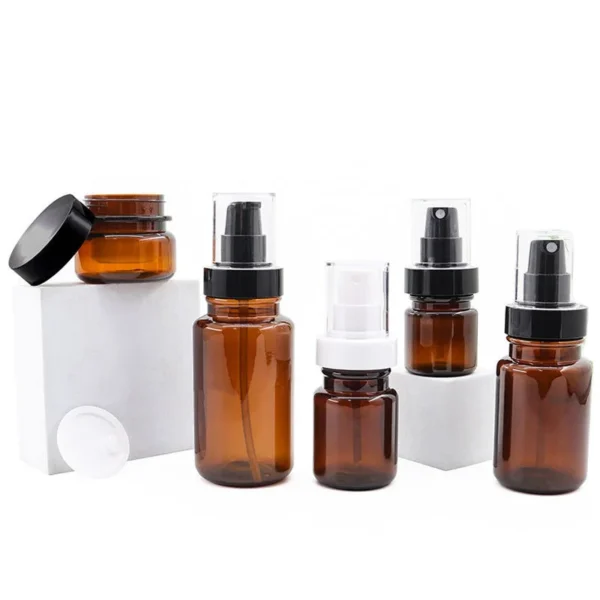 empty foam spray cosmetic bottle