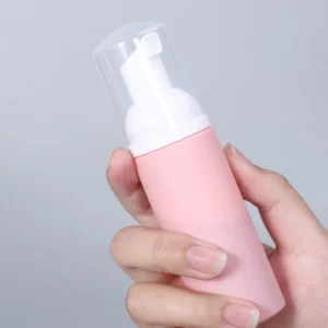 empty lash bath shampoo bottle