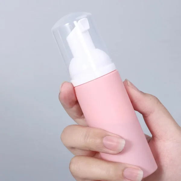 empty lash bath shampoo bottle