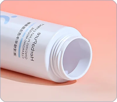 empty mousse screw on bottle