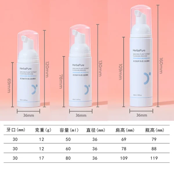 foaming soap dispenser sizes