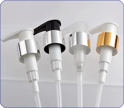 gold silver lotion dispenser pump