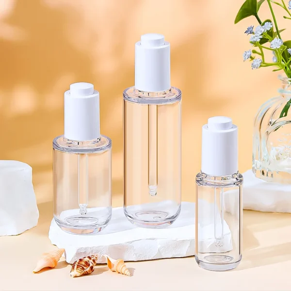 Bulk PETG Plastic Pump Dropper Bottle Serum Bottle with Dropper - Image 3