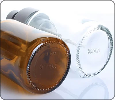 non-slip bottom of glass foam pump bottle