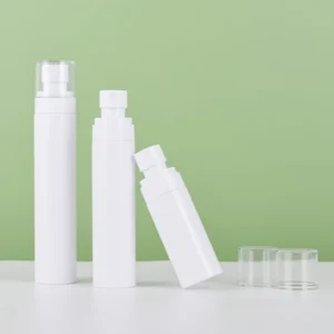 PET plastic bottle with spray pump