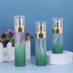 PET plastic lotion dispenser pump bottle