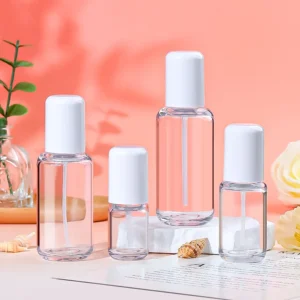 refillable cosmetic bottles with pump