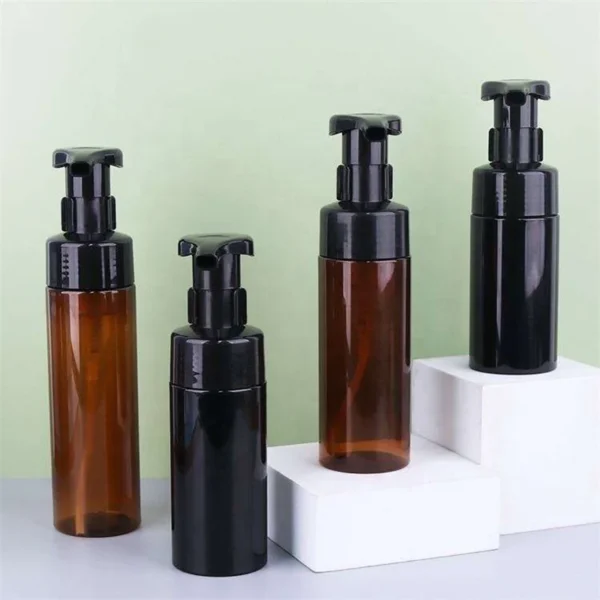 refillable foam mousse pump bottle