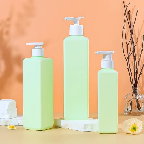 refillable shampoo conditioner pump bottles