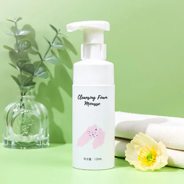 reusable white foaming soap dispenser