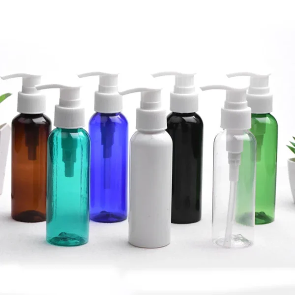 round shoulder lotion dispenser pump bottle