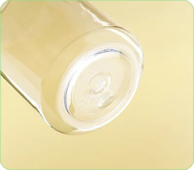 scratch-resistant bottom of shampoo bottle