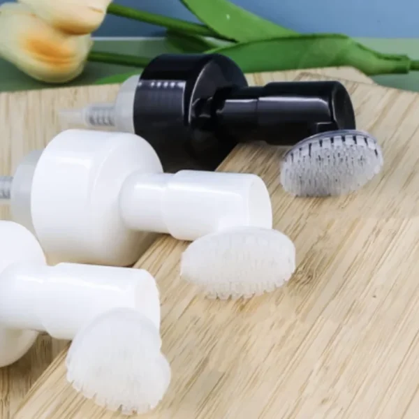 silicon facial cleansing foam dispenser