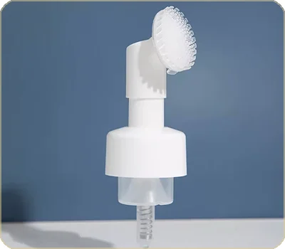 silicone foaming massage brush