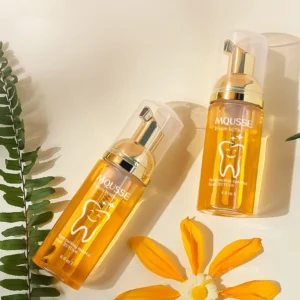 small mousse facial cleanser pump bottle