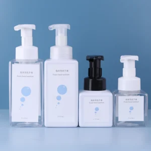 square foaming pump soap dispenser
