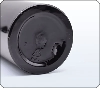 thick bottom lash foam cleanser bottle