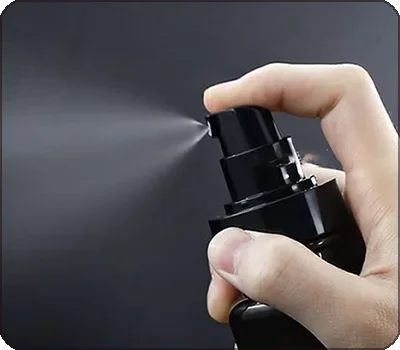 toner spray pump head