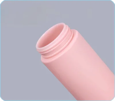 wide opening spiral mouth foam pump bottle