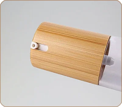 bamboo airless pump dispenser