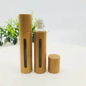 bamboo glass roll on bottles 10ml