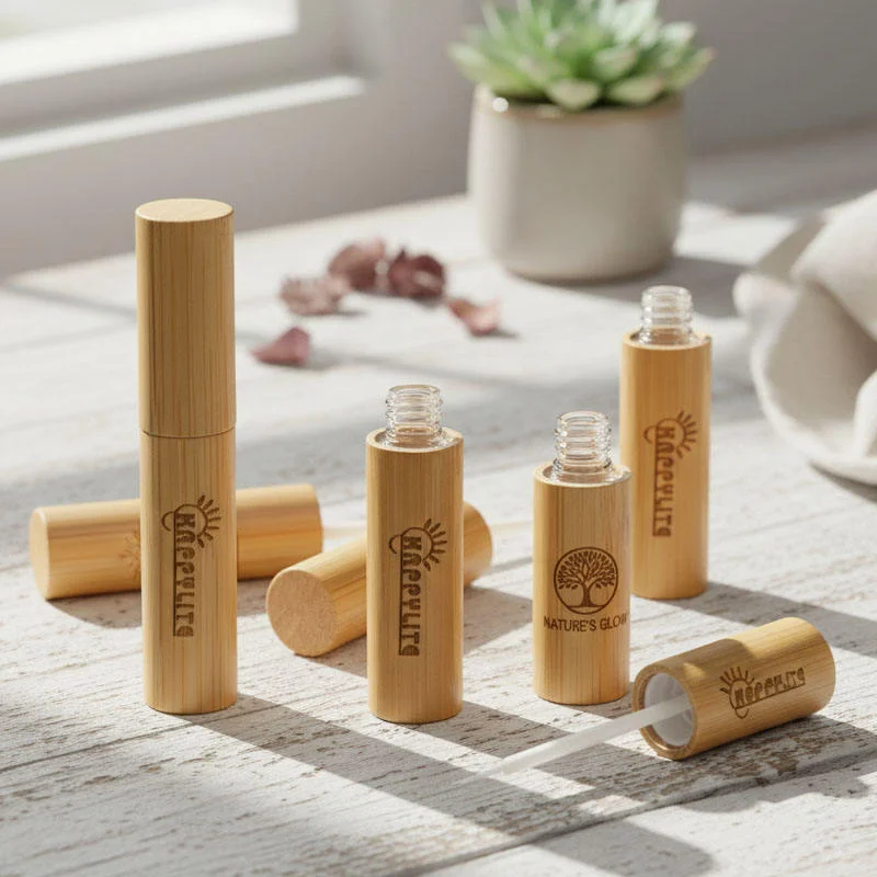bamboo mascara containers