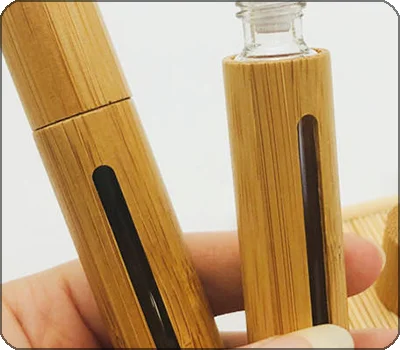bamboo roller bottle window
