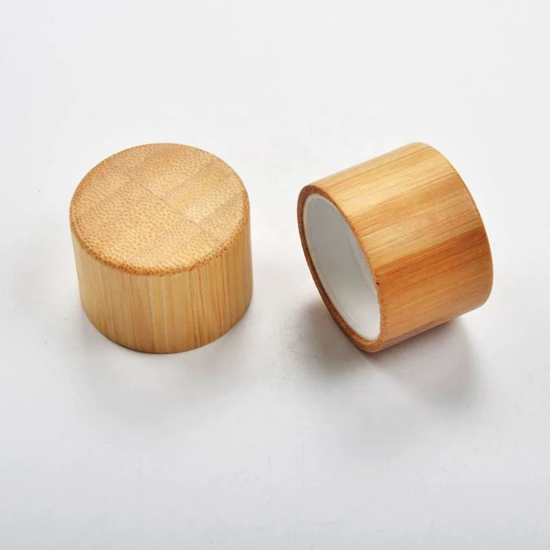 bamboo screw top cap